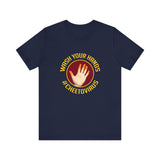 Wash Your Hands #Cheetovirus -  Men's T-Shirt