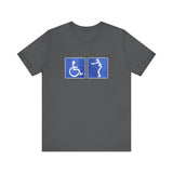 Haha Handicapped - Men's T-Shirt