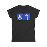 Haha Handicapped - Women’s T-Shirt