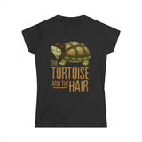The Tortoise And The Hair - Women’s T-Shirt