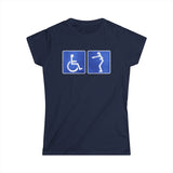 Haha Handicapped - Women’s T-Shirt