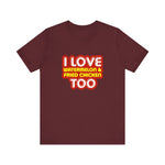 I Love Watermelon & Fried Chicken Too - Men's T-Shirt