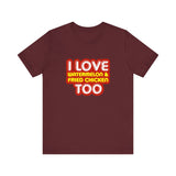 I Love Watermelon & Fried Chicken Too - Men's T-Shirt