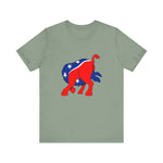 Democratic Donkey (Head Up Its Ass) - Men's T-Shirt