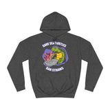 Save Sea Turtles. Ban Straws - Hoodie