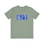 Haha Handicapped - Men's T-Shirt