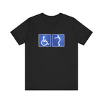 Haha Handicapped - Men's T-Shirt