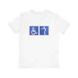 Haha Handicapped - Men's T-Shirt