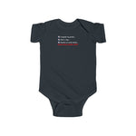 Crapped My Pants... Took A Nap... Sucked Some Titties... How Was Your Day? - Baby Onesie