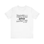 Thousands Of My Potential Children Died On Your Daughter's Face Last Night - Men's T-Shirt