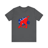 Democratic Donkey (Head Up Its Ass) - Men's T-Shirt