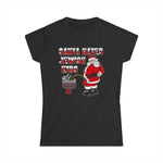 Santa Hates Jewish Kids - Women’s T-Shirt
