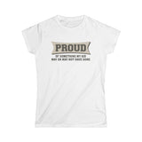 Proud Of Something My Kid May Or May Not Have Done -  Women's T-Shirt