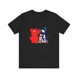The Truth About Politics (Uncle Sam Tag-team) - Men's T-Shirt