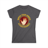 Wash Your Hands #Cheetovirus - Women’s T-Shirt