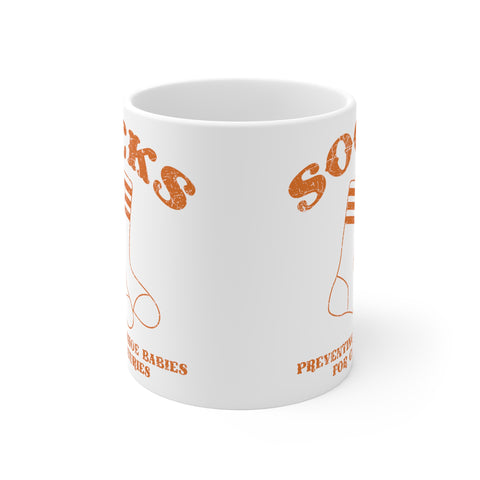 Socks - Preventing Shoe Babies For Centuries - Mug
