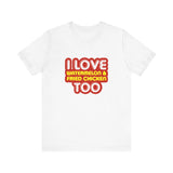 I Love Watermelon & Fried Chicken Too - Men's T-Shirt