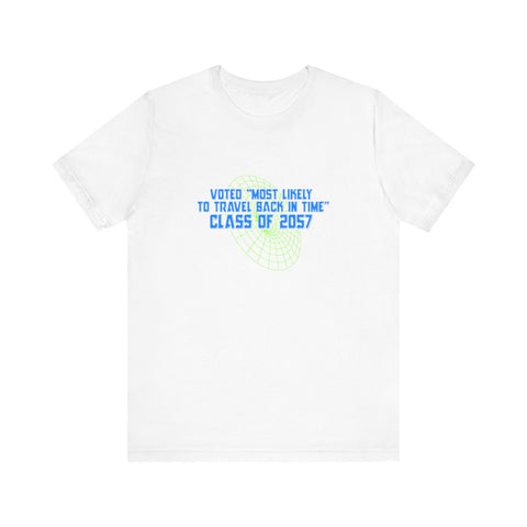 Voted "Most Likely To Travel Back In Time" - Men's T-Shirt