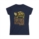 The Tortoise And The Hair - Women’s T-Shirt