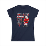 Santa Hates Jewish Kids - Women’s T-Shirt