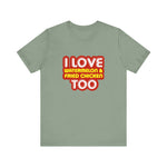 I Love Watermelon & Fried Chicken Too - Men's T-Shirt