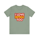 I Love Watermelon & Fried Chicken Too - Men's T-Shirt