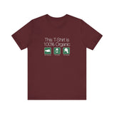 This Shirt Is 100% Organic - 65% Baby Seal 25% Panda 10% Manatee - Men's T-Shirt