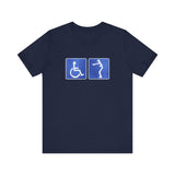 Haha Handicapped - Men's T-Shirt