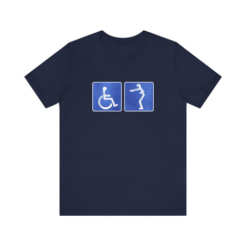 Haha Handicapped - Men's T-Shirt