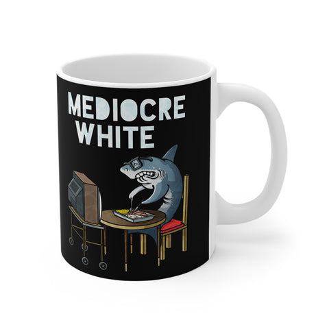 Mediocre White - Mug