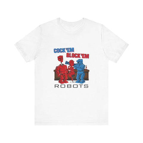 Cock'em Block'em Robots - Men's T-Shirt