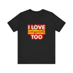 I Love Watermelon & Fried Chicken Too - Men's T-Shirt