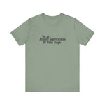 Not An Accurate Representation Of White People - Men's T-Shirt