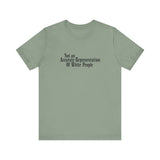 Not An Accurate Representation Of White People - Men's T-Shirt
