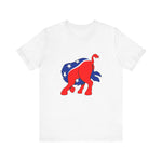 Democratic Donkey (Head Up Its Ass) - Men's T-Shirt