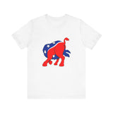 Democratic Donkey (Head Up Its Ass) - Men's T-Shirt