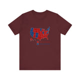 Complete Morons (Red States) - Idiotic Crybabies (Blue States) 2016 - Men's T-Shirt