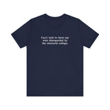 Can't Wait To Have My Vote Disregarded - Men's T-Shirt