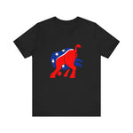 Democratic Donkey (Head Up Its Ass) - Men's T-Shirt
