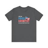 It's A Free Country - Hey You Get What You Pay For - Men's T-Shirt