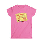 Dear Santa Fuck You Judgmental Prick - Women's T-Shirt