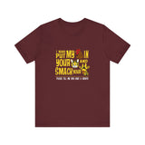 I Wanna Put My (Cock) In Your (Pussy) And Smack Your (Giraffe) - Men's T-Shirt