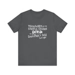 Thousands Of My Potential Children Died On Your Daughter's Face Last Night - Men's T-Shirt
