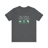This Shirt Is 100% Organic - 65% Baby Seal 25% Panda 10% Manatee - Men's T-Shirt