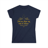 Ask Me About My Vow Of Silence - Women's T-Shirt