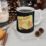 Dear Santa Fuck You Judgmental Prick - Mug