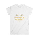 Ask Me About My Vow Of Silence - Women's T-Shirt