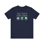 This Shirt Is 100% Organic - 65% Baby Seal 25% Panda 10% Manatee - Men's T-Shirt