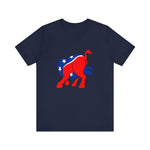 Democratic Donkey (Head Up Its Ass) - Men's T-Shirt