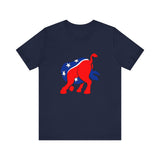 Democratic Donkey (Head Up Its Ass) - Men's T-Shirt
